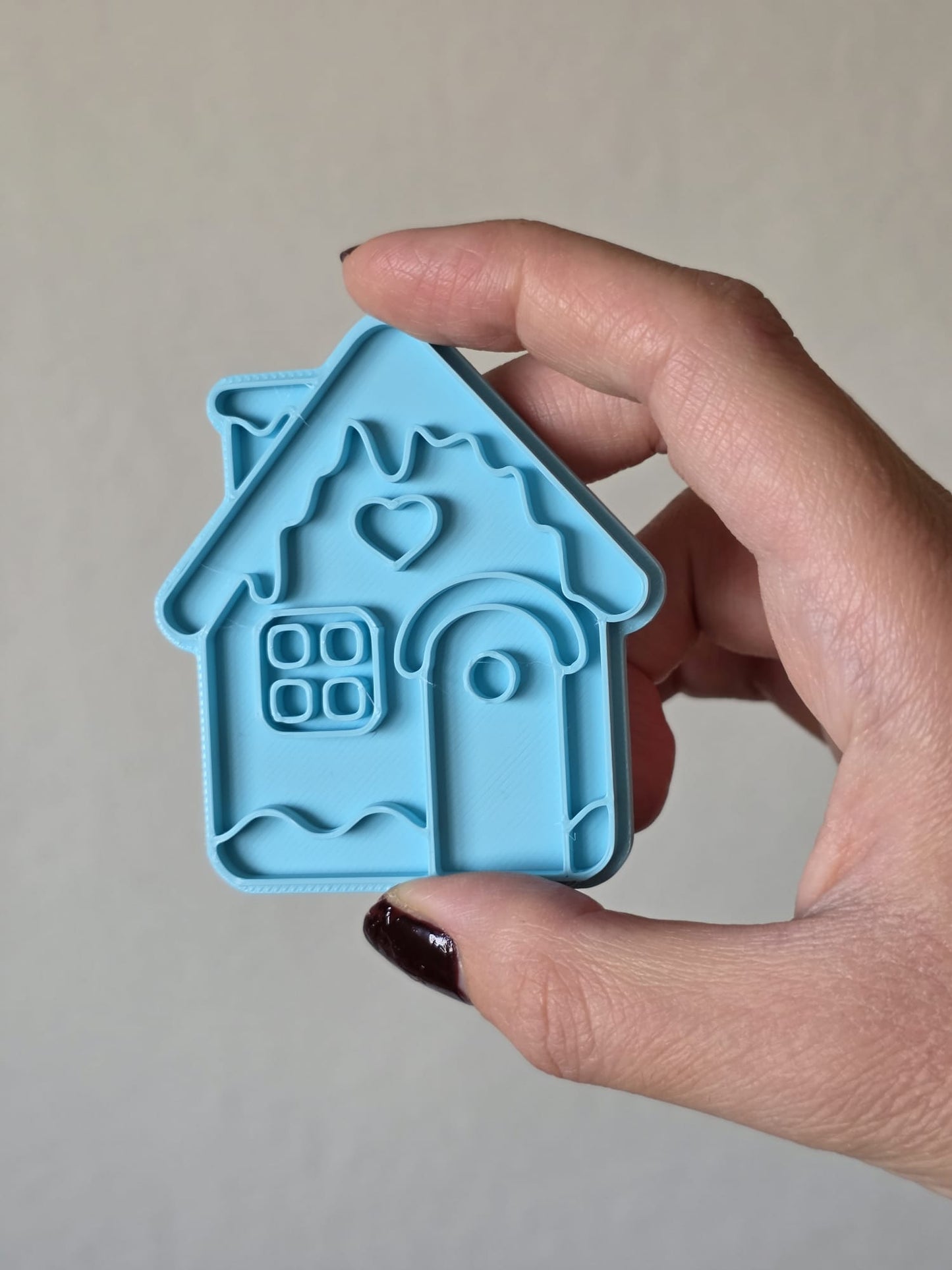 Festive Christmas Cookie Clay Cutter set of 6